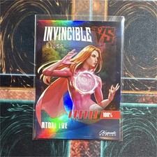Invincible VS Atom Eve 87/99 serialized NM picture