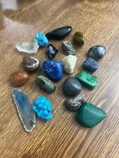 Bulk lot of small rocks and crystals picture