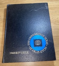 Vtg 1968 Reveille The University of Texas at Arlington College Year Book Annual picture