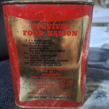 SS UNITED STATES LINES LIFE BOAT RATIONS picture