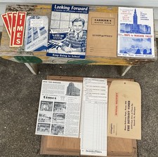 Vtg Detroit Times Newspaper Lot - Carrier Route Book, Stickers, Booklets + Rare picture