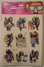 Hallmark Silly Scents Skunk Stickers 1983 Scratch 'n Sniff Pack Sealed Rare picture