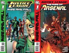 Justice League: Rise Fall Sp Variant & JL: Rise Arsenal #1 Variant DC - 2 Comics picture