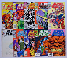 ALPHA FLIGHT (1983) 134 ISSUE COMPLETE SET #1-130, ANNUALS, SPECIAL MARVEL picture