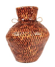 Navajo Water Pine Pitch Basket By Etta Mae Rock picture