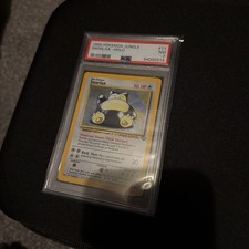 Pokémon TCG Snorlax Jungle Holo Card 11/64 Unlimited PSA 7 NM 1999 Vintage picture