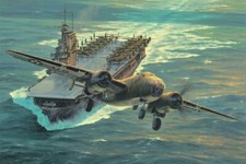 DESTINATION TOKYO by Anthony Saunders signed by THREE Doolittle Tokyo Raiders picture