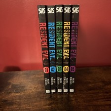 Resident Evil Manga The Marhawa Desire Complete Set Vol. 1-5 (1st Print) English picture