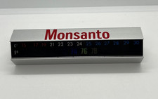 RARE Vintage MONSANTO Advertising Desktop THERMOMETER Not Accurate Temps As Is picture