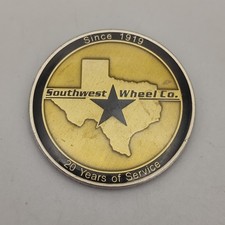 20 Years of Service Challenge Coin picture
