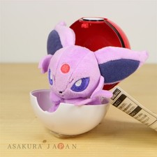 Pokemon Center Original Petit Plush in Poke Ball Case vol.2 Espeon doll picture