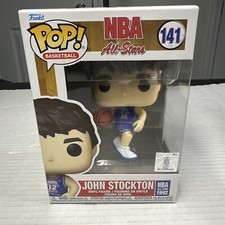 John Stockton POP Vinyl Figure #141 Funko Basketball NBA All Stars New Utah Jazz picture