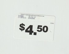 Expired 2012 New York City Transit MTA Metrocard subway bus $4.50 Card picture