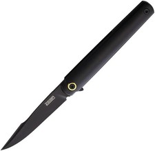 ZIEBA Six Harpoon Framelock Folding Pocket Knife MagnaCut Steel Titanium Handle picture