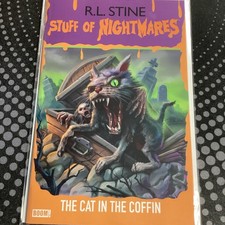 NYCC Stuff Of Nightmares The Cat In The Coffin #1 Glow In The Dark Variant picture