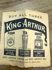 Vintage 1930s King Arthur Flour Tea Coffee Recipe Advertising Booklet Boston picture