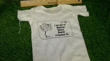 CABBAGE PATCH SOFT SCULPTURE XAVIER ROBERTS DESIGNER SHIRT I WAS BORN @ BABYLAND picture