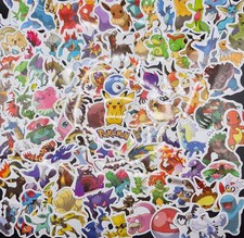 Pokemon Stickers 300 Pack Master Bundle Decal Sticker Lot Bulk - USA Seller picture