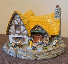 1987 Disney SNOW WHITE & SEVEN DWARFS Cottage GOEBEL Miniatures 1987 Limited Ed picture