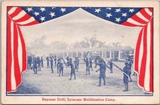 c1910s WWI CAMP SYRACUSE New York Postcard