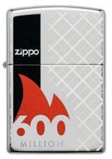 Zippo Windproof 600 Million Limited Edition Engraved Lighter, 49272, New In Box picture