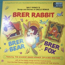 1970 Disneyland BRER Rabbit 3907 W/story Book picture