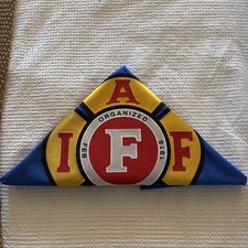 IAFF Union Firefighter Flag - AFL CIO INTERNATIONAL FIREMAN FIREMEN FIRE FIGHTER picture