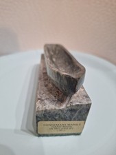 Vintage Genuine Connemara Handmade In Ireland Boat on Stone picture