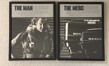 Vintage Mercury Outboards Al Giddings Framed Magazine Ad Set 10x13 Boat Art picture