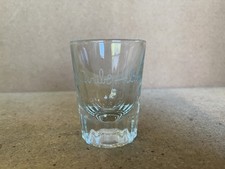 Vtg Caribe Hilton Small Etched Glass Shot Glass San Juan PR B05 picture