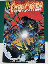 Cyberfrog: Reservoir Frog #1 Rare Variant Cover 1997 NM- Signed Ethan Van Sciver picture