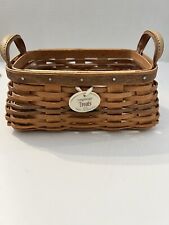 Longaberger 2002 Treats Tree Trimming Basket SEE Pics For Size picture