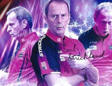 Earl Strickland signed 8x10 photo Pool Pro Nine-Ball Champ Sports RARE COA LOOK picture