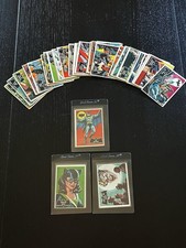1966 Topps Batman Black Bat Partial Set (41/55) LOW GRADE Card Lot - #1 #9 #27 picture
