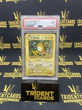 2016 POKEMON XY EVOLUTIONS #36 RAICHU-HOLO EVOLUTIONS PSA 9 picture