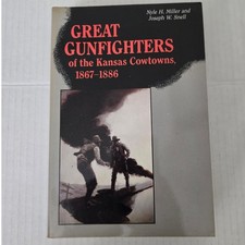 VTG Great Gunfighters of the Kansas Cowtowns Book Bison Western Americana USA picture
