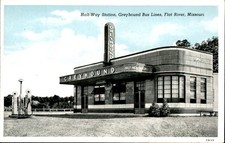 Half-Way Station, Flat River, Missouri Postcard picture
