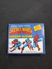 Vintage 1984 Gordy International Marvel Secret Wars Sticker Album w/ Stickers picture