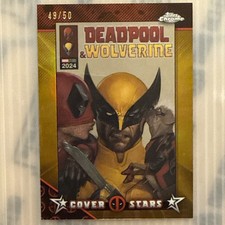 2025 Topps Deadpool Wolverine Chrome Cover Stars 49/50 GOLD Immortal Thor picture