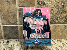 Topps 2026 Finest Fantastic Four 1/1 Sketch #4 Doctor Doom Alessandro Micelli picture