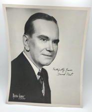 Vintage Studio Photo Actor David Post Maurice Seymour Facsimile Autograph picture