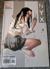 NYX #4 2004 Marvel Comics 1st Tatiana, 2nd X-23 Laura Kinney Key Issue picture