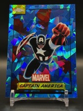 2024 Topps Chrome Marvel Sapphire #92 Captain America picture