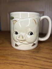 Vintage Otagiri Pig Mug Coffee Cup MCM hand painted Japan Marked picture