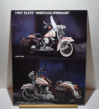 1997 Harley Davidson sales brochure FLSTS Heritage Springer    H1 picture