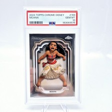 2024 Topps Chrome Disney Moana #169 PSA 10 Base picture
