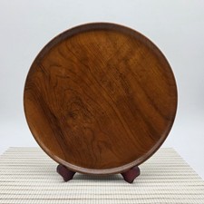 Vintage Myrtlewood Wooden Tray By Ralph A Bailey & Co. 12