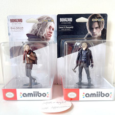 amiibo: Resident Evil Requiem BIOHAZARD Leon & Grace Set of 2 New picture