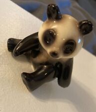 VINTAGE  GOEBEL WEST GERMANY - RARE  Panda Bear in Sitting Position Figurine  picture
