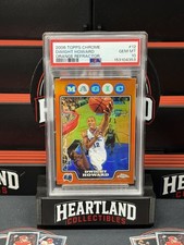 Dwight Howard 2008 Topps Chrome Orange Refractor /499 #12 PSA 10 picture